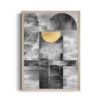 Lunar Stone Equilibrium - Abstract Modern Art