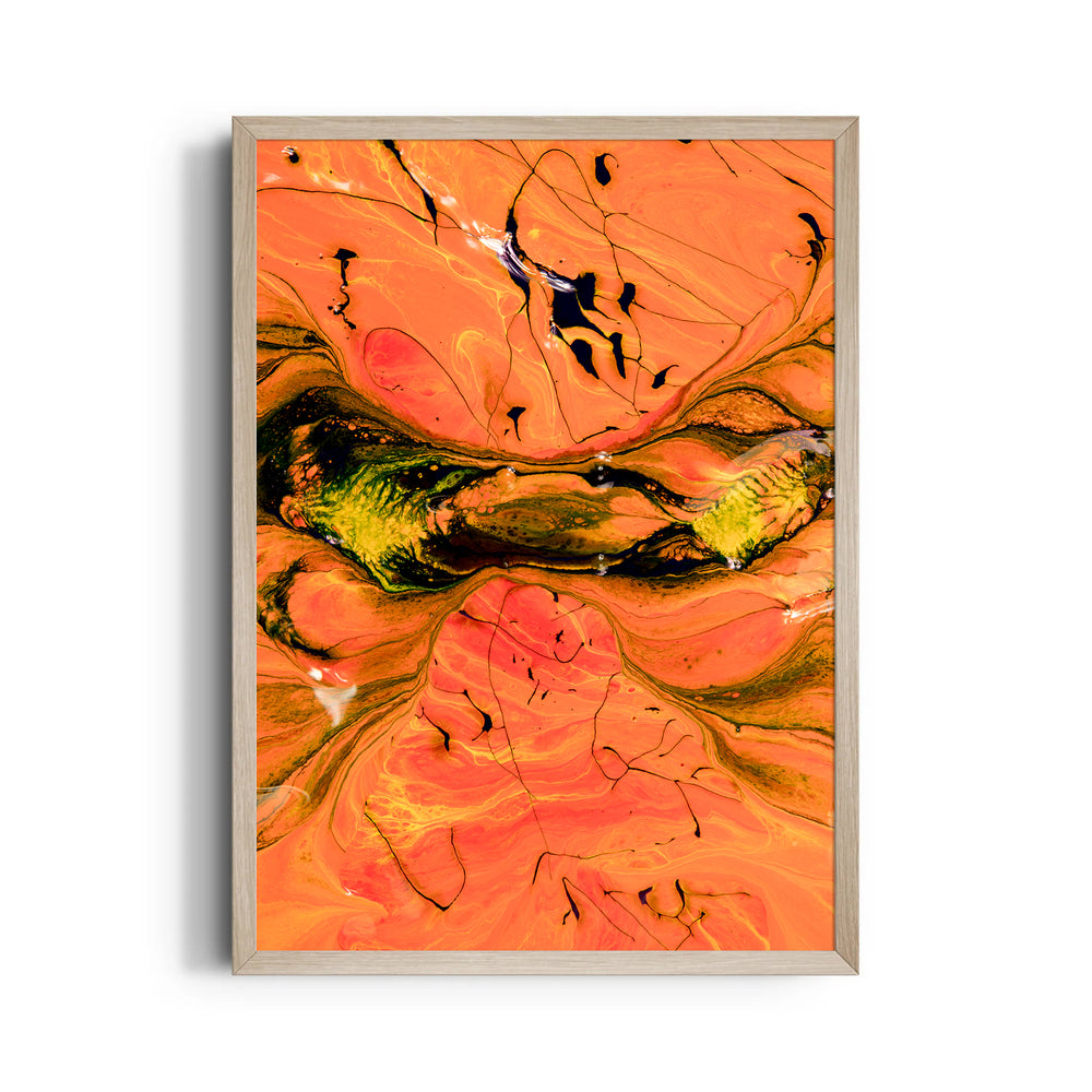 Molten Rift Awakening – Abstract Modern Art