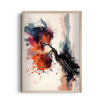 Inferno Bloom Surge - Abstract Modern Art