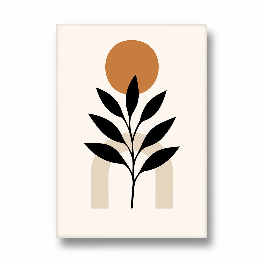 Minimal Boho Botanical Arch - Boho Modern Wall Art