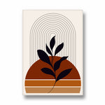 Boho Sunset Botanical Arch - Boho Modern Wall Art