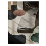 Obsidian Balance Contours - Abstract Modern Art