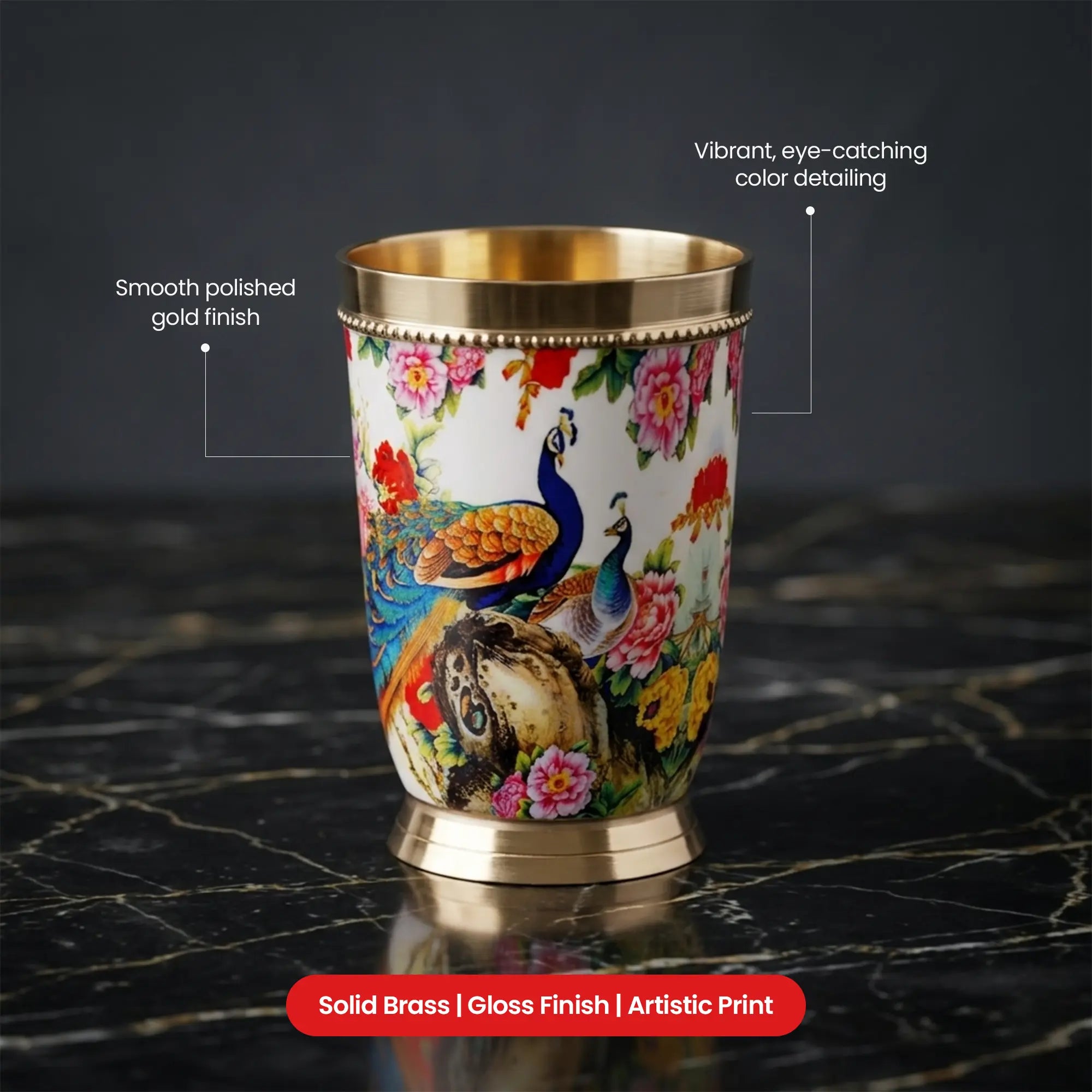 The Maharaja’s Royal Heritage Brass Beverage Suite