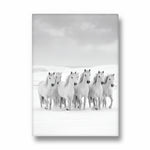Winter Tundra Strength — 7 Horses Vastu Art