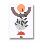 Boho Celestial Botanical Geometry - Boho Modern Wall Art