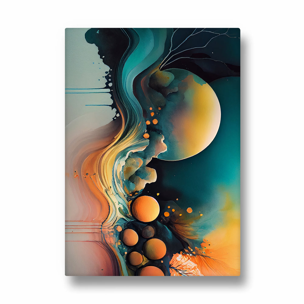 Celestial Tide Genesis - Abstract Modern Art