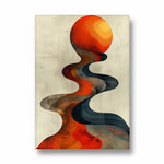 Solar Serpentine Flow - Abstract Modern Art