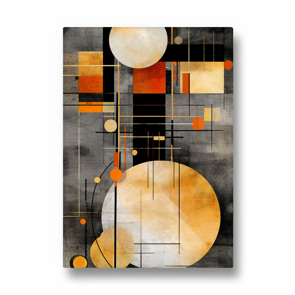 Golden Nexus Geometry - Abstract Modern Art