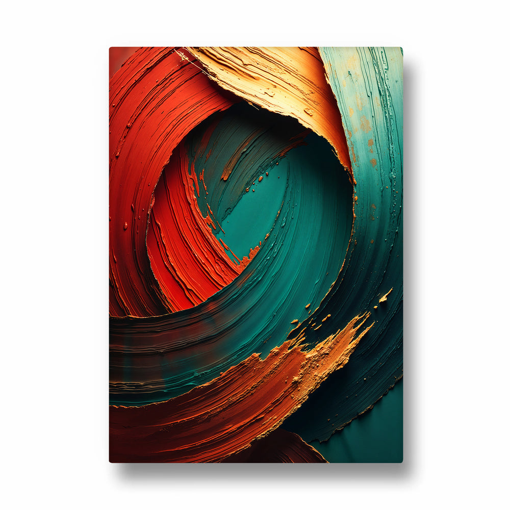 Vortex Ember Fusion - Abstract Modern Art