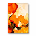 Solar Ember Confluence - Abstract Modern Art