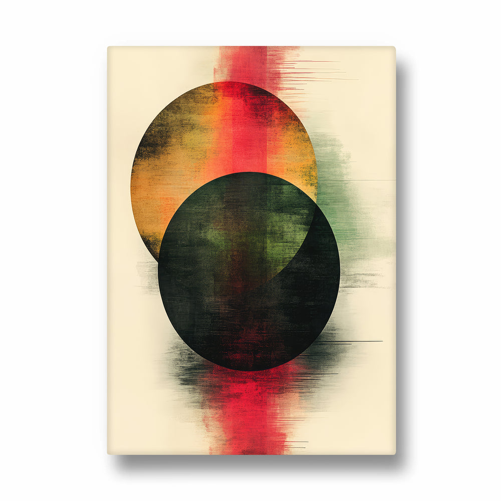 Eclipse Ember Alignment - Abstract Modern Art