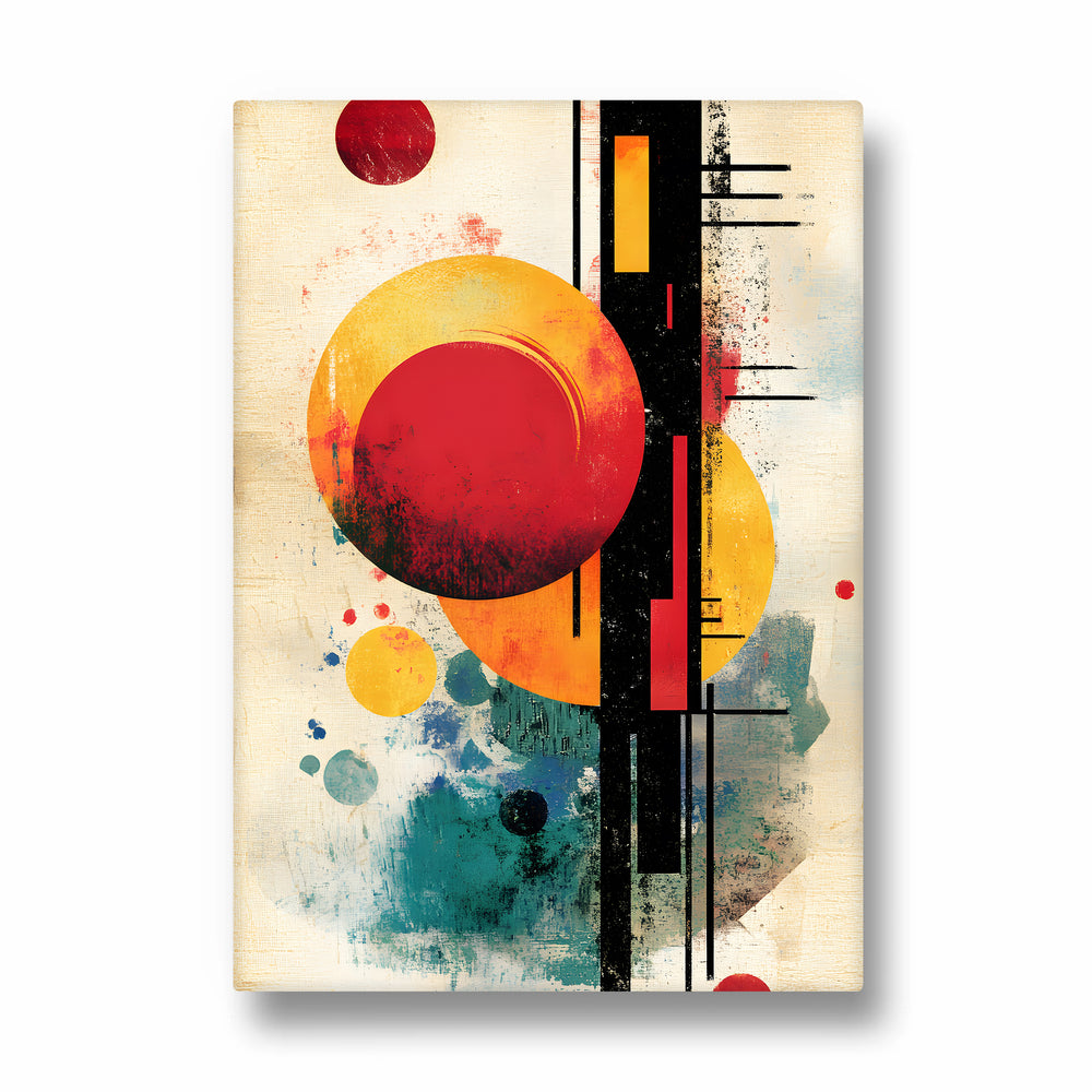 Radiant Axis Eclipse - Abstract Modern Art