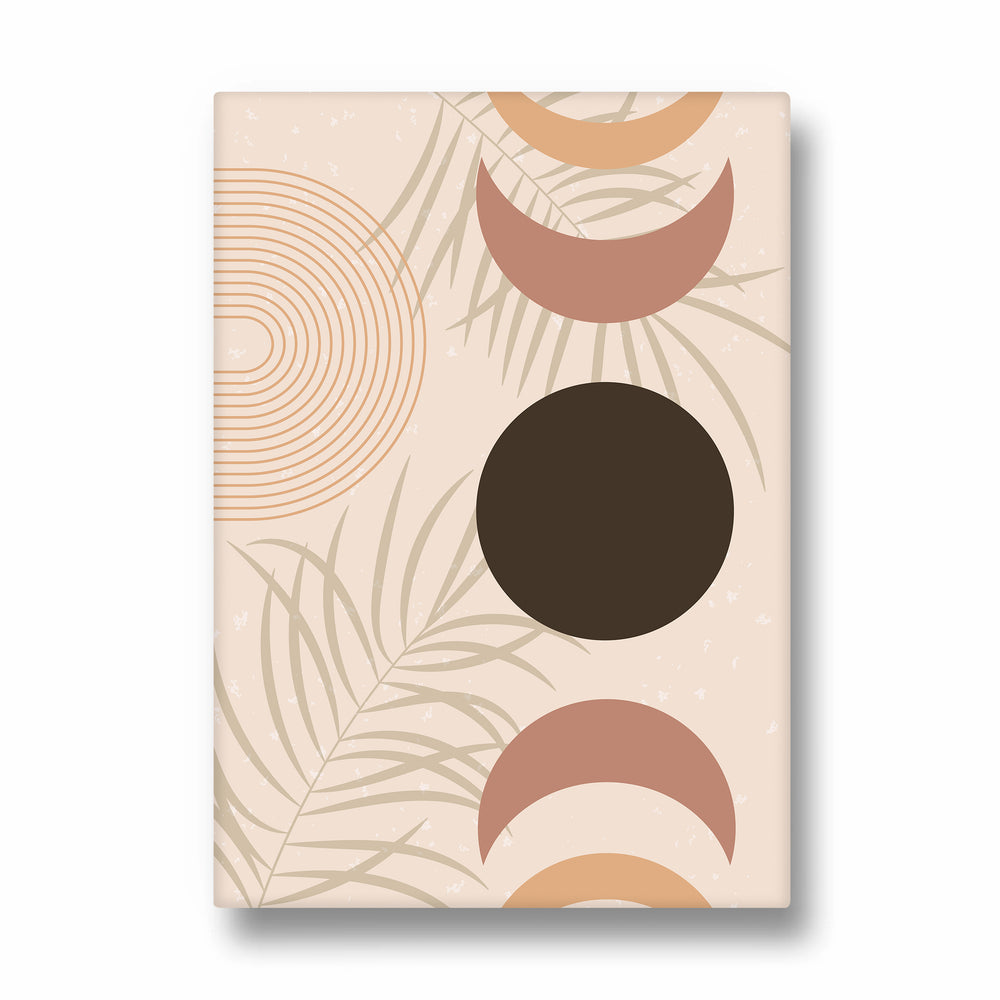 Boho Celestial Palm Abstract - Boho Modern Wall Art