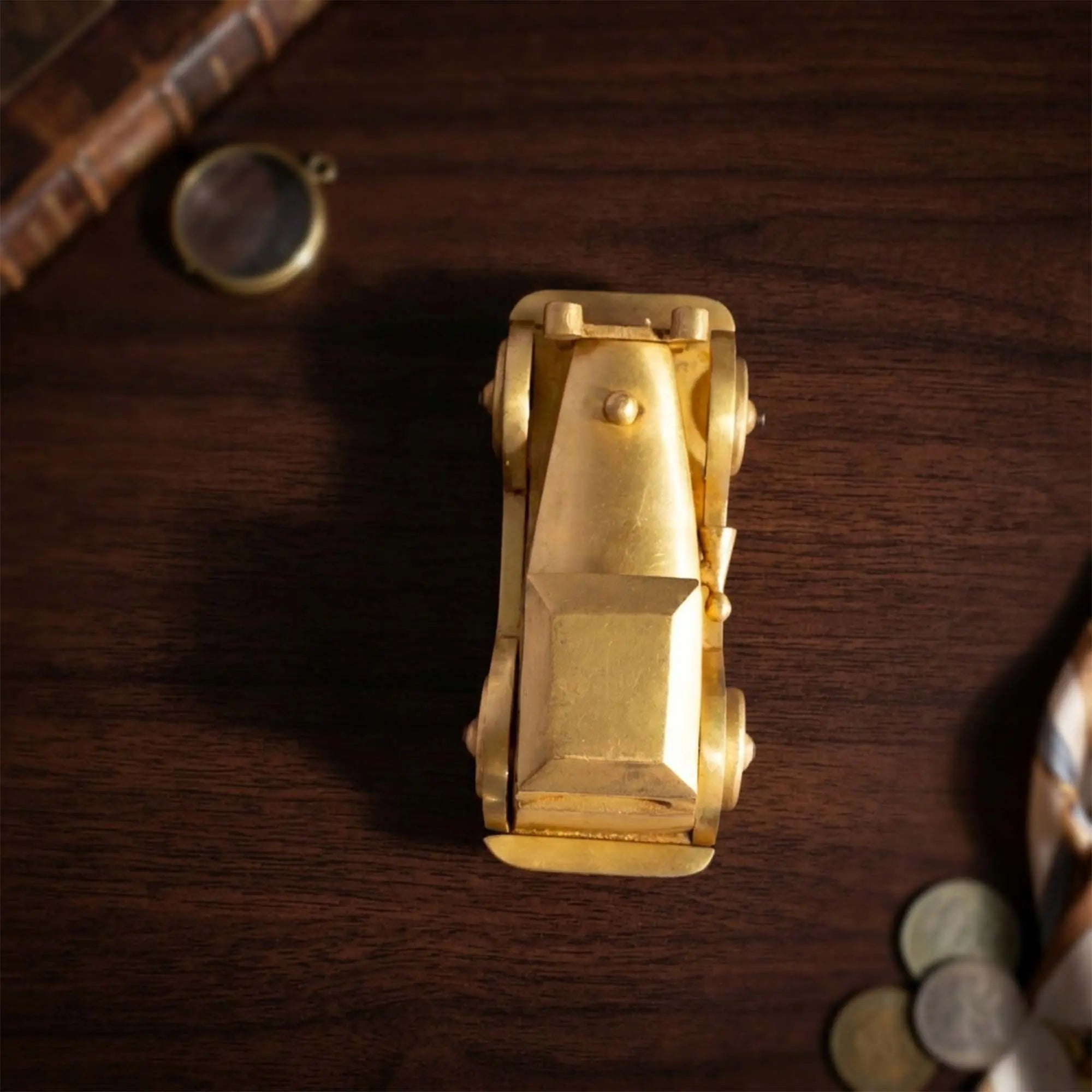Vintage Brass Classic Car Collectible