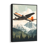 Alpine Skybound Voyage - Travel Wall Art