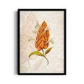 Amber Torch Blossom - Botanical Wall Art