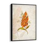 Amber Torch Blossom - Botanical Wall Art