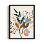 Autumn Meadow Leaves - Botanical Wall Art