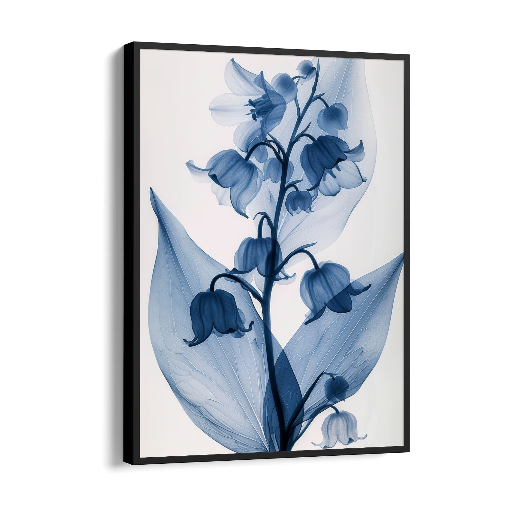Azure Bell Bloom - Botanical Wall Art