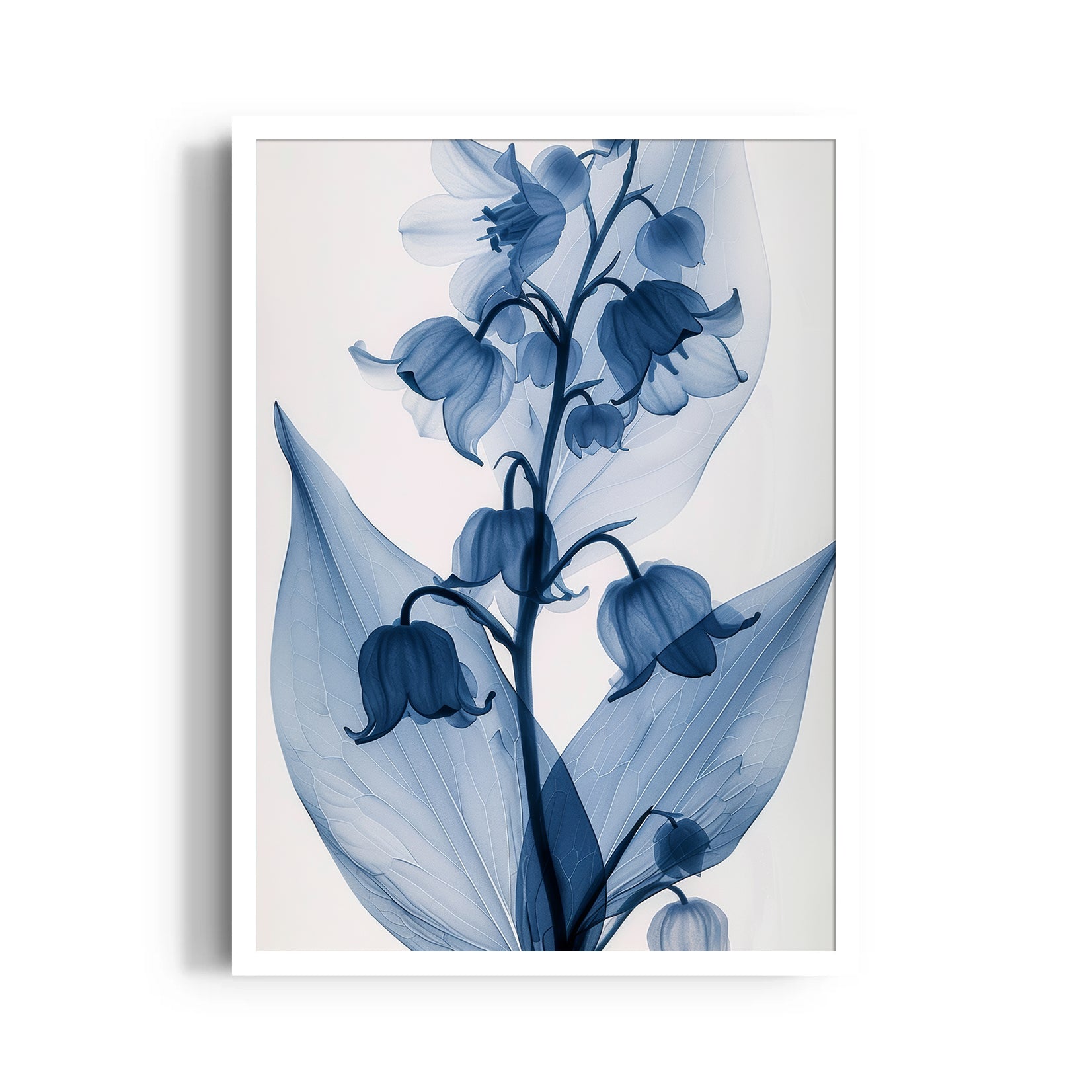 Azure Bell Bloom - Botanical Wall Art