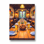 Bavarian Beer Hall Feast – Food & Bar Wall Art