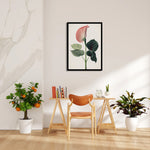 Blush Anthurium Grace - Botanical Wall Art