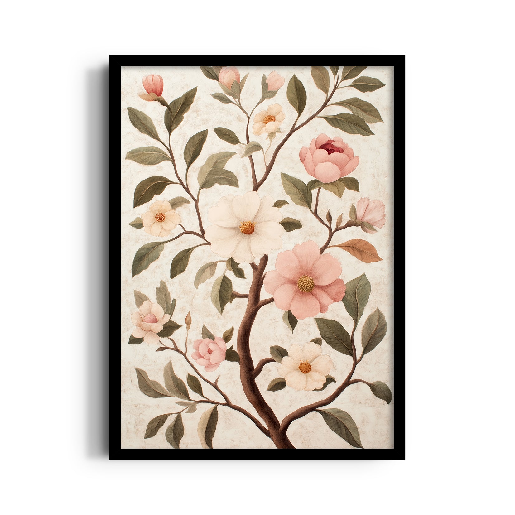 Blush Blossom Garden - Botanical Wall Art
