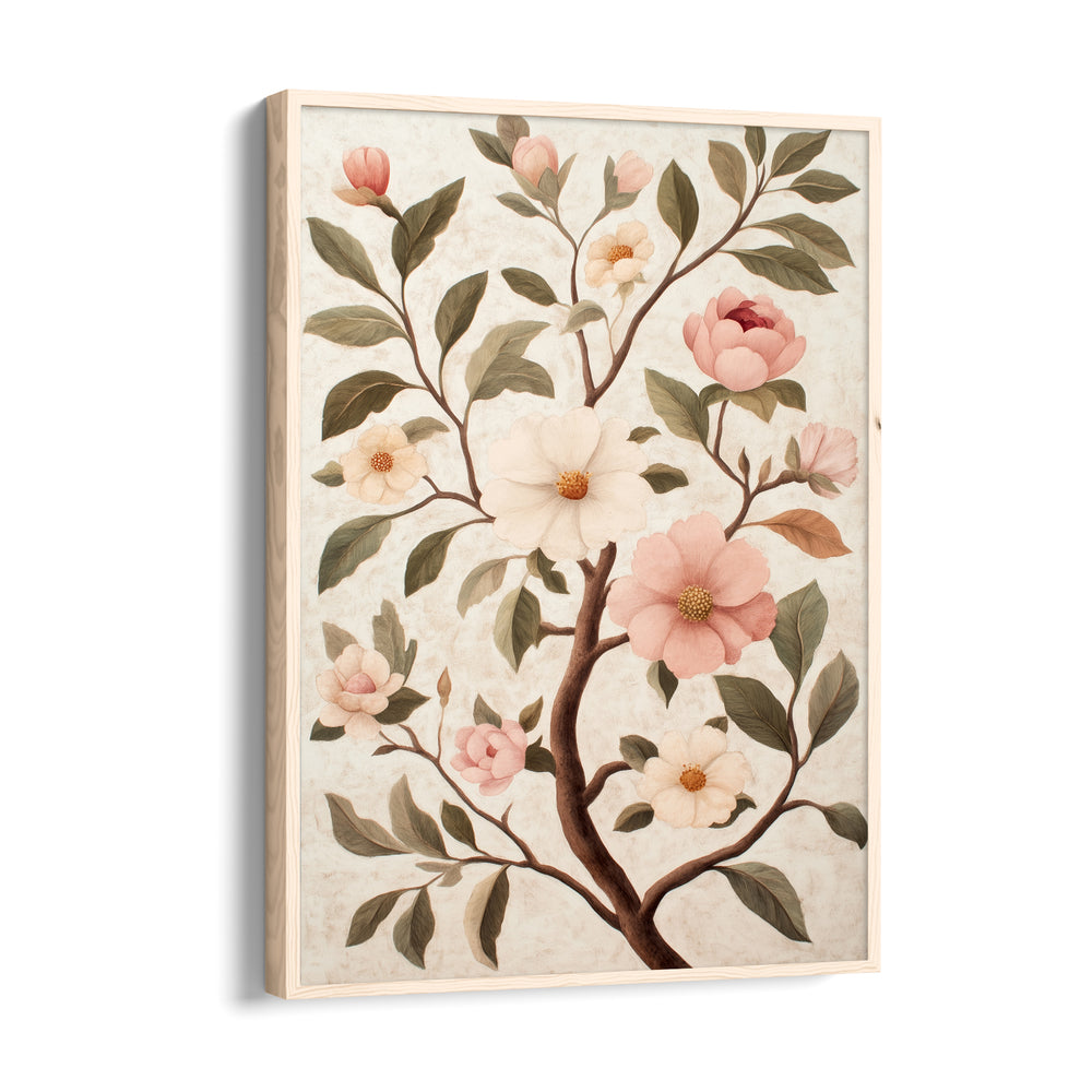 Blush Blossom Garden - Botanical Wall Art