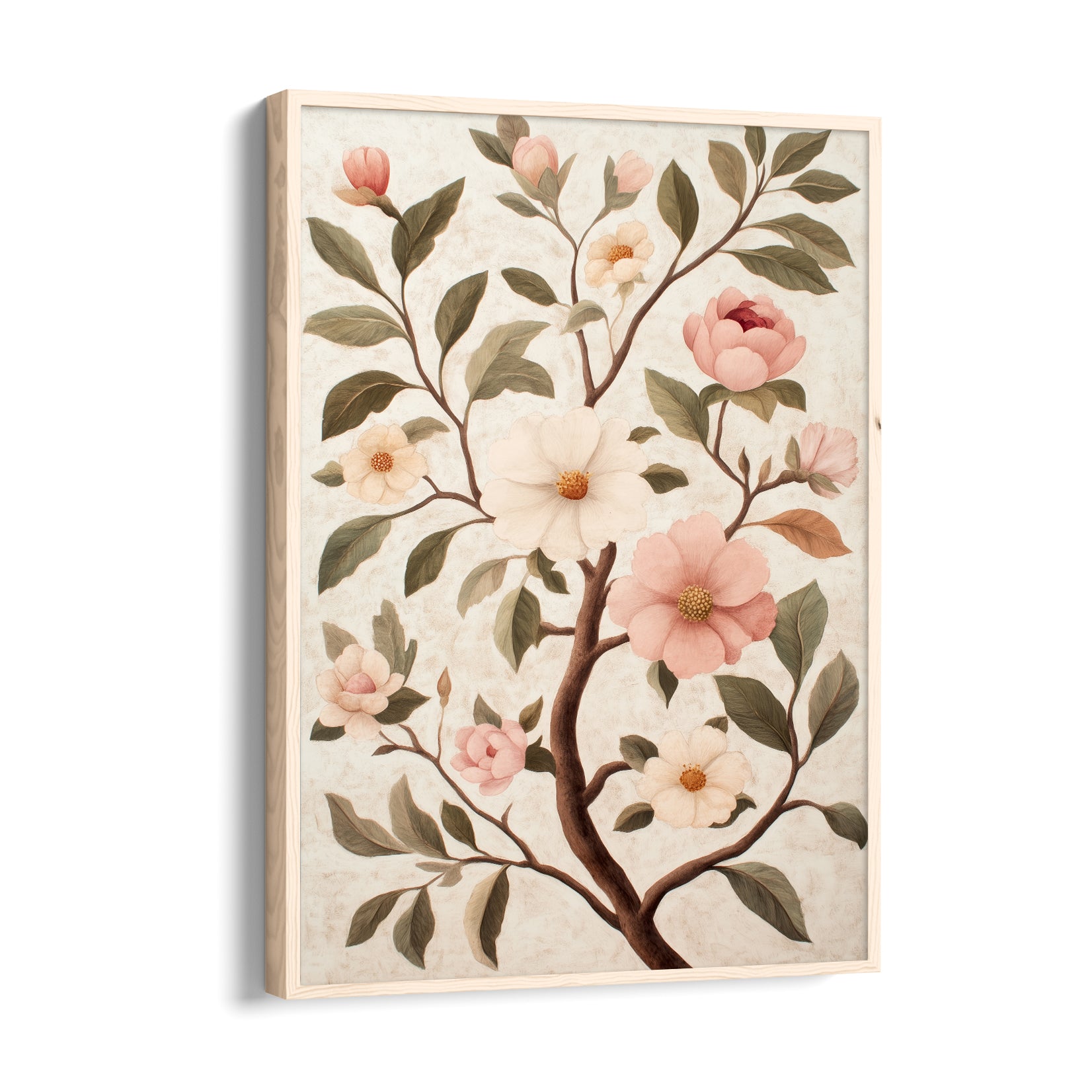 Blush Blossom Garden - Botanical Wall Art