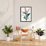 Blush Ginger Bloom - Botanical Wall Art