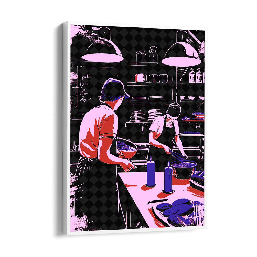 Candlelight Kitchen Prep - Food & Bar Wall Art