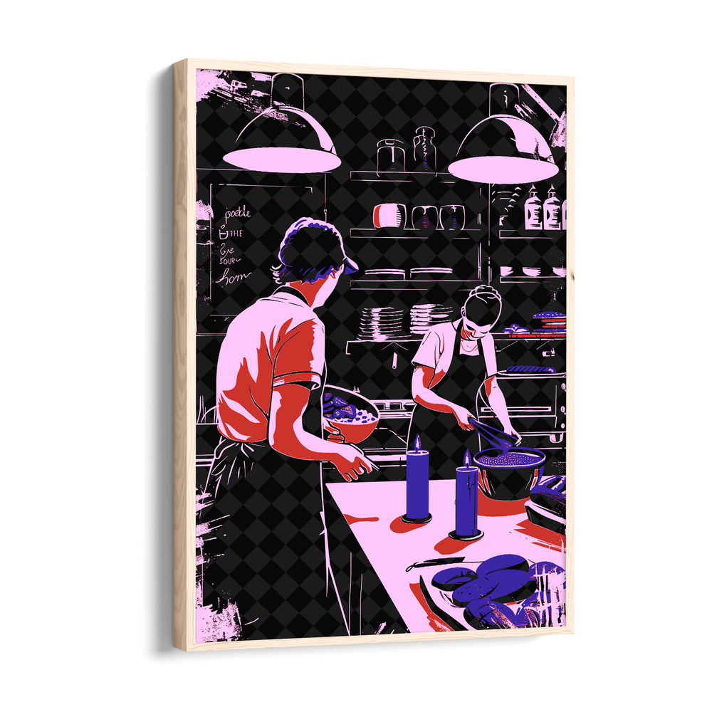 Candlelight Kitchen Prep - Food & Bar Wall Art