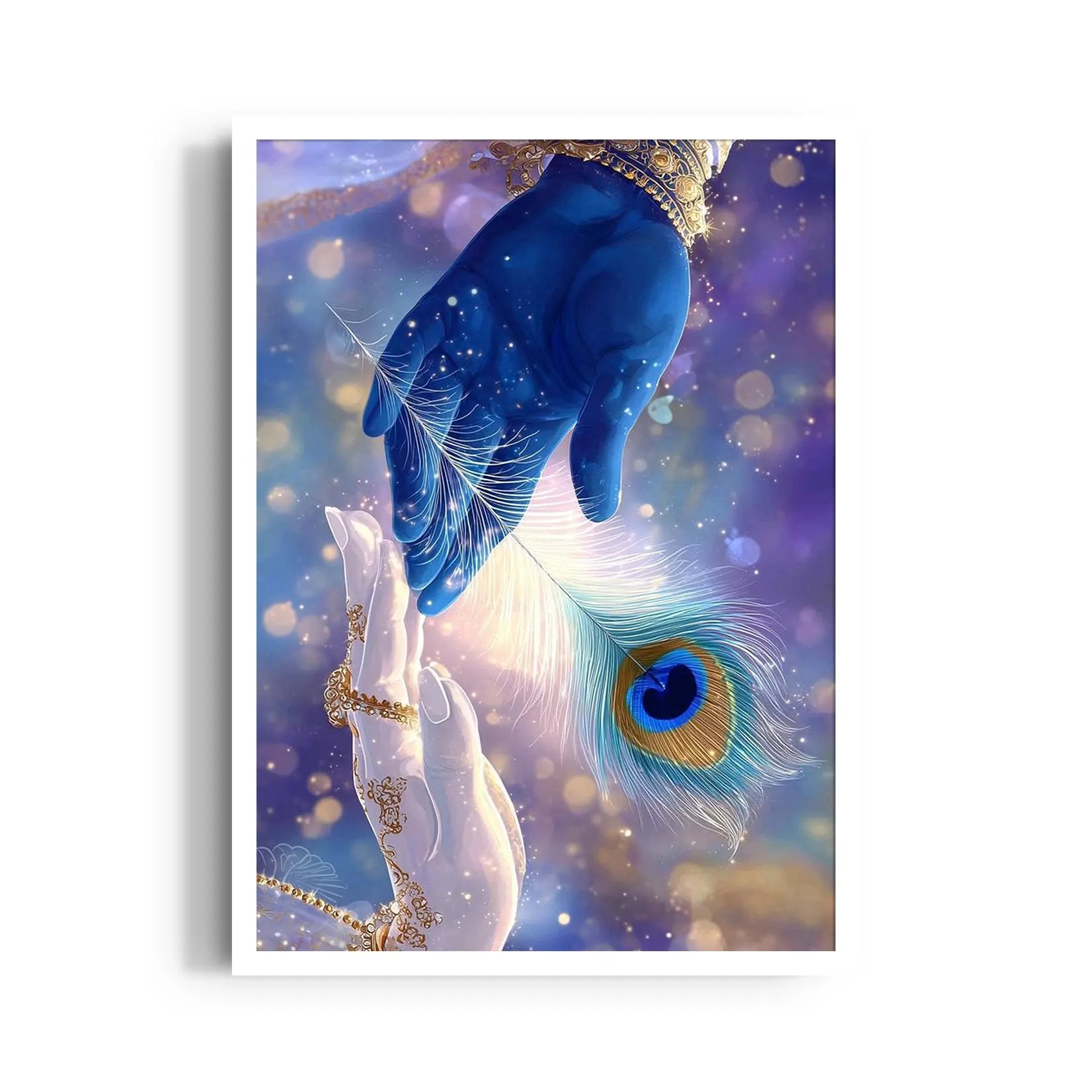 Celestial Touch of the Peacock Plume