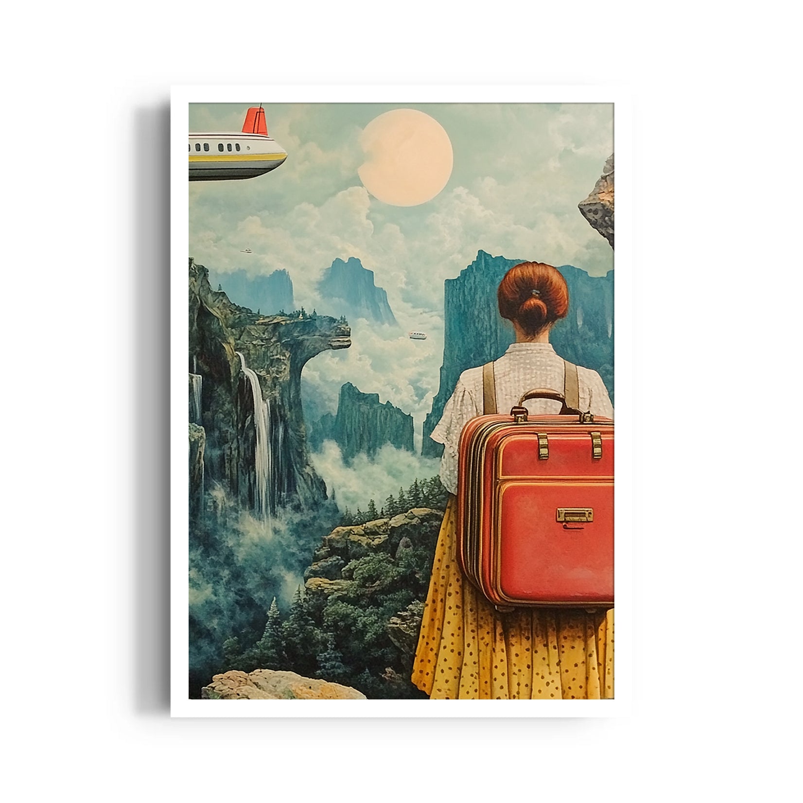 Celestial Valley Wanderer - Travel Wall Art