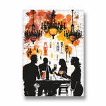 Chandelier Lounge Cheers - Food & Bar Wall Art