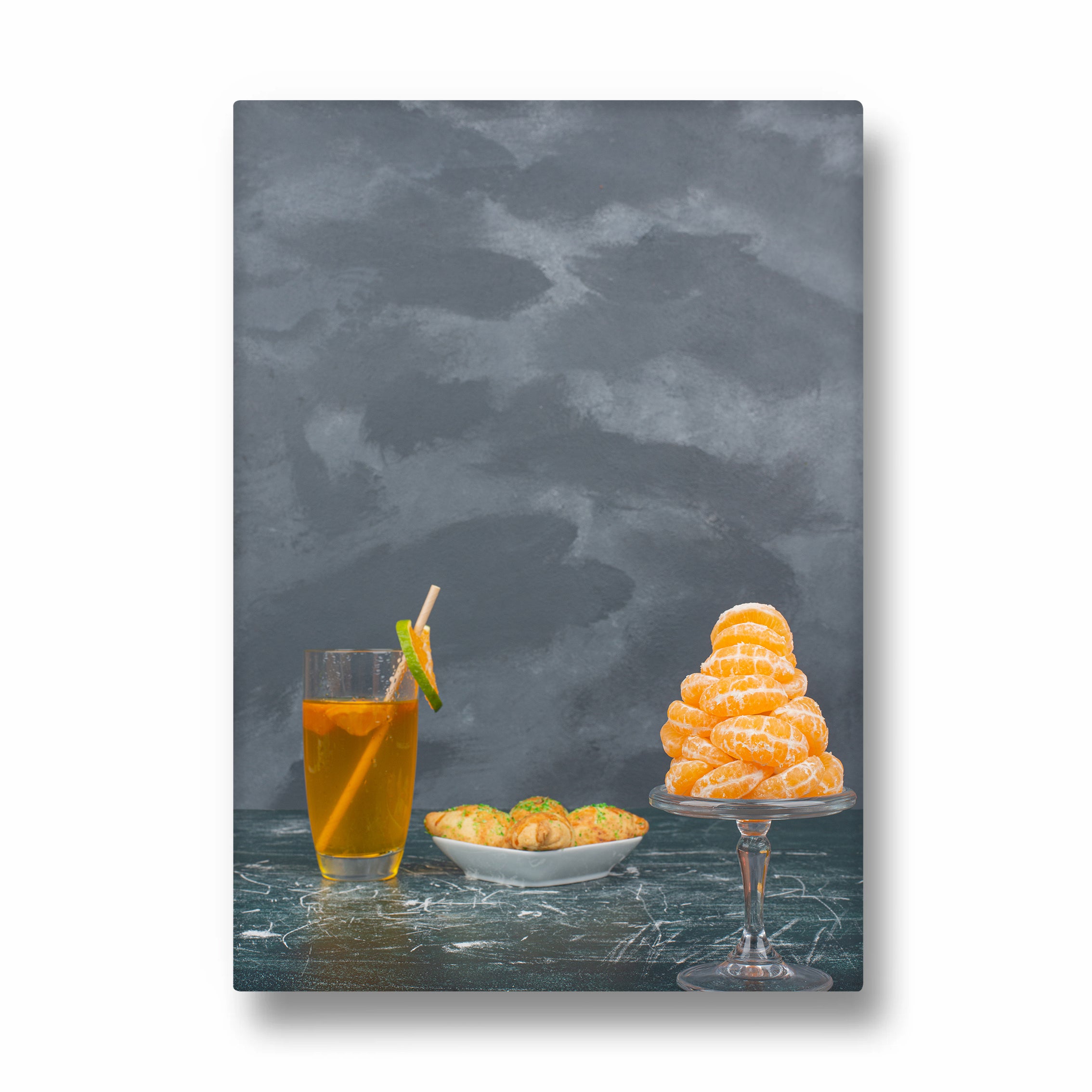 Citrus Refresh ??? Minimal Food & Drink Wall Art