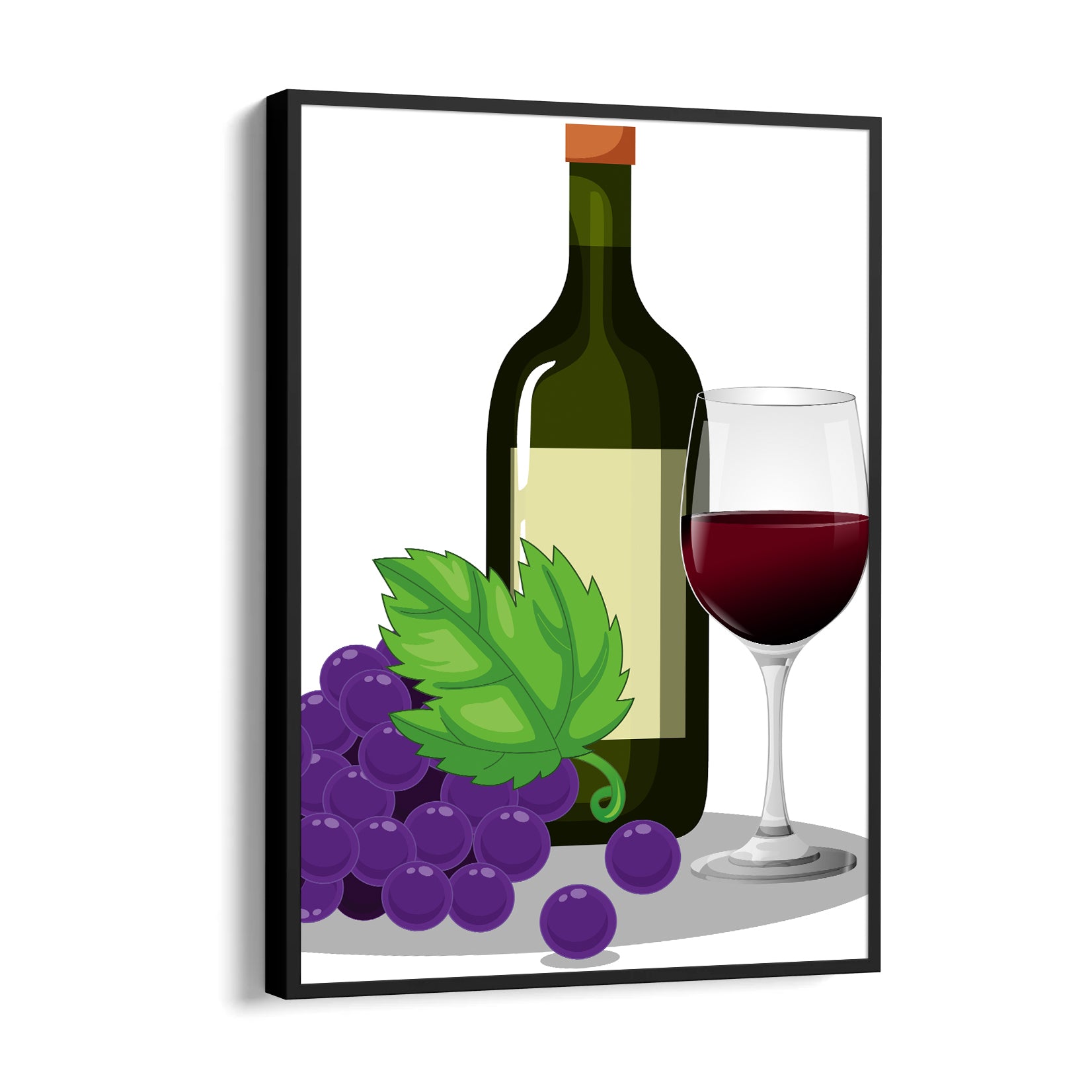 Classic Vineyard Elegance ??? Wine & Bar Wall Art