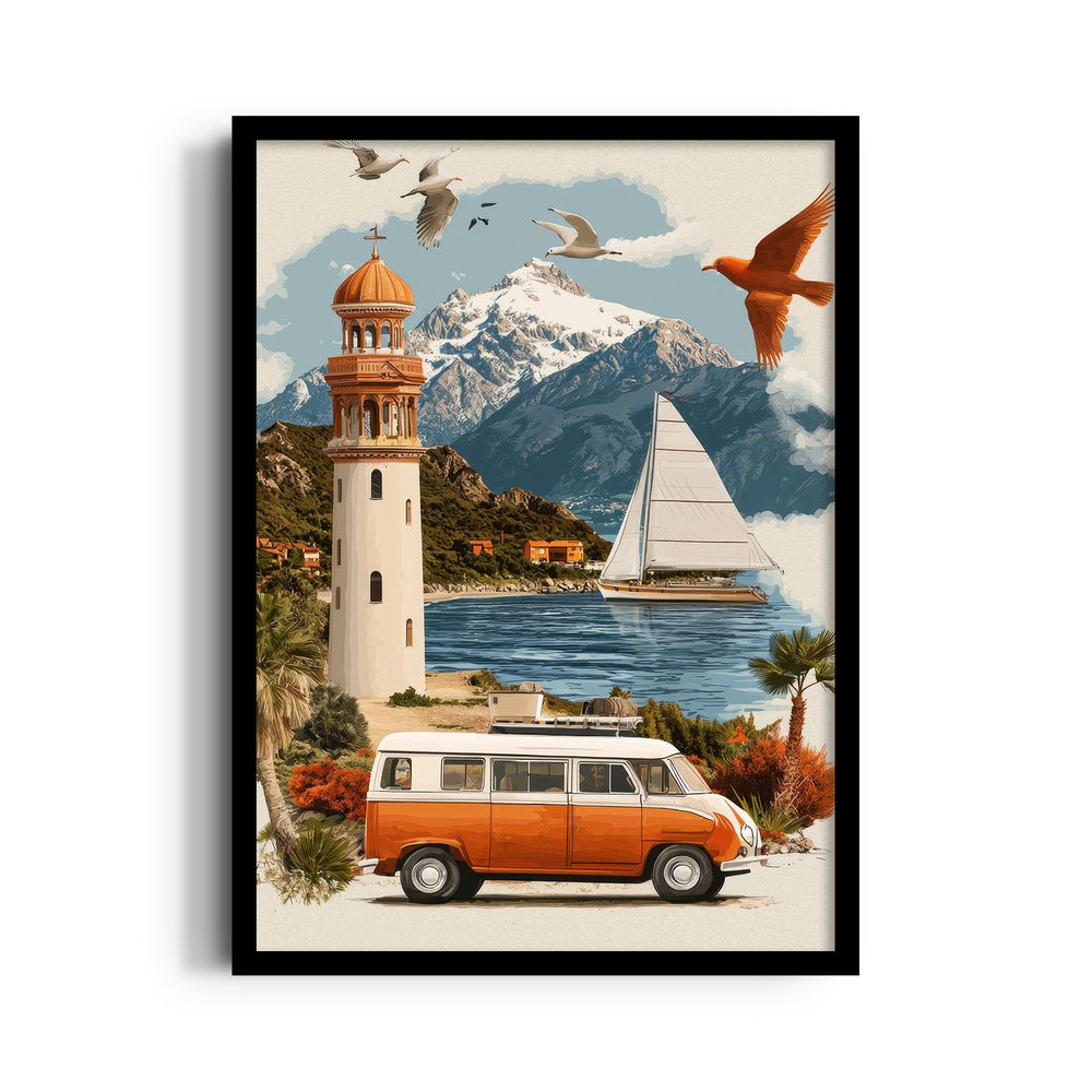 Coastal Adventure Voyage - Travel Wall Art