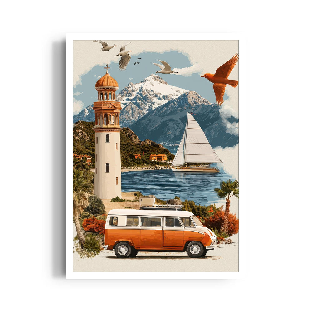 Coastal Adventure Voyage - Travel Wall Art