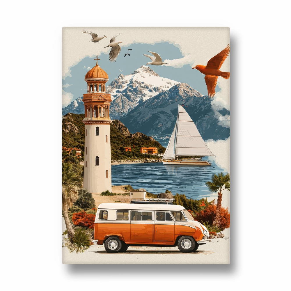 Coastal Adventure Voyage - Travel Wall Art