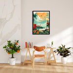 Coastal Horizon Departure - Travel Wall Art