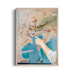Coastal Wayfinder Map - street map wall art