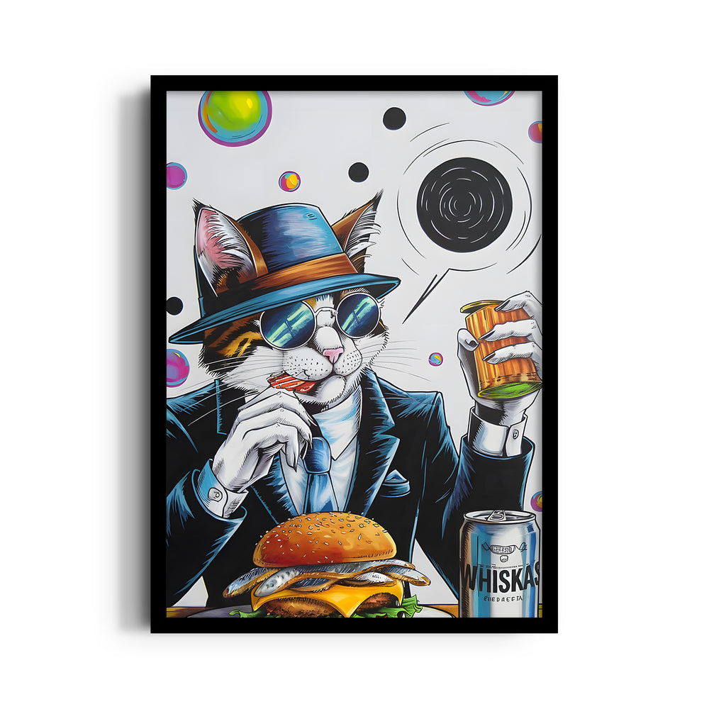 Cool Cat Diner – Pop Art Food Wall Art