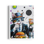Cool Cat Diner – Pop Art Food Wall Art