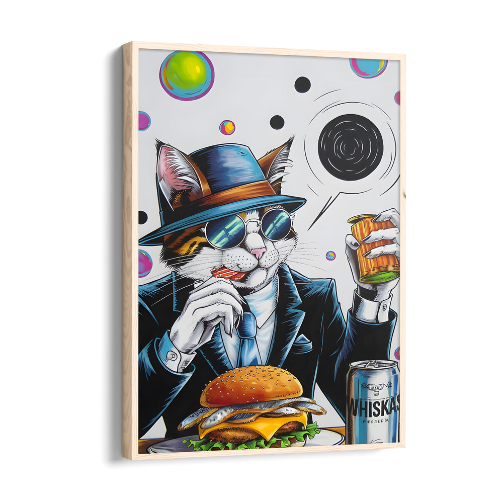 Cool Cat Diner – Pop Art Food Wall Art