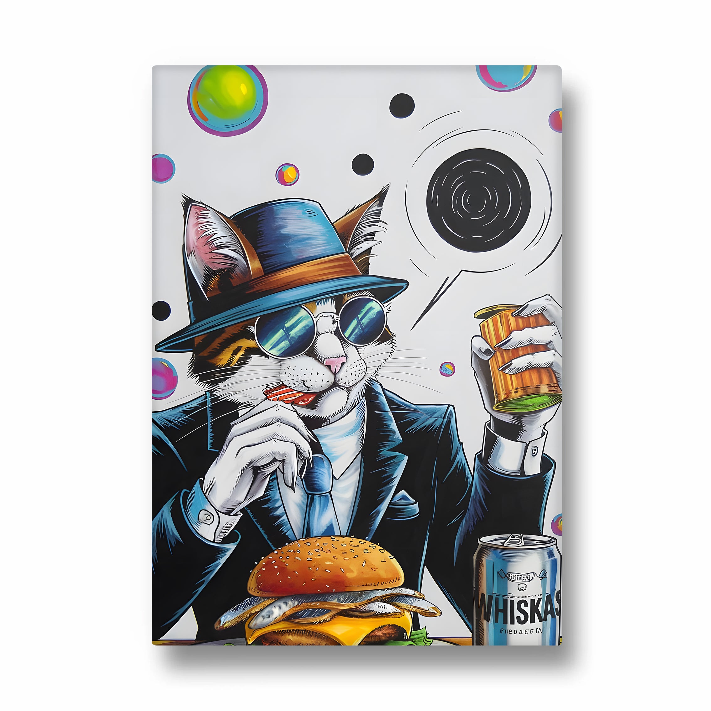 Cool Cat Diner ??? Pop Art Food Wall Art