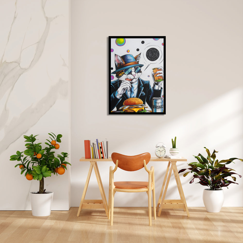 Cool Cat Diner – Pop Art Food Wall Art