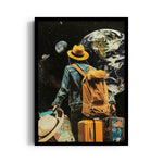 Cosmic Wanderer Voyage - Travel Wall Art