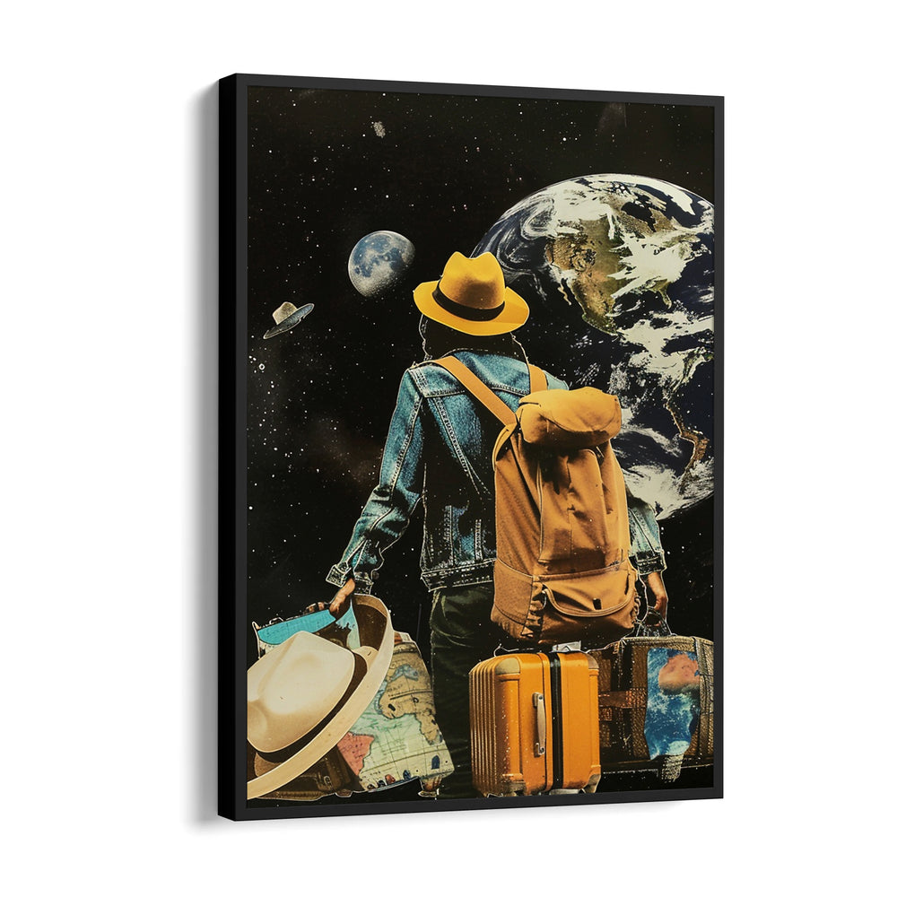 Cosmic Wanderer Voyage - Travel Wall Art