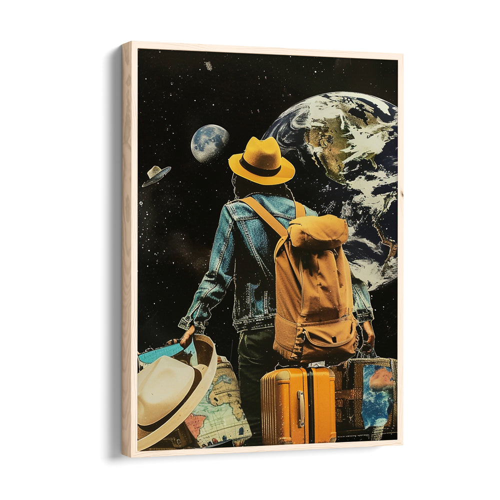 Cosmic Wanderer Voyage - Travel Wall Art